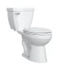 Wholesale 🛒 PROFLO® Calhoun 1.28 gpf Elongated Two Piece Toilet in White with 14 in. Rough-In ⌛