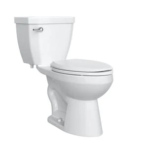 Wholesale 🛒 PROFLO® Calhoun 1.28 gpf Elongated Two Piece Toilet in White with 14 in. Rough-In ⌛
