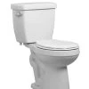 Promo 💯 PROFLO® Edgehill 1.28 gpf Elongated Two Piece Toilet in White with 14 in. Rough-In 👏