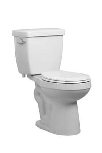 Promo 💯 PROFLO® Edgehill 1.28 gpf Elongated Two Piece Toilet in White with 14 in. Rough-In 👏