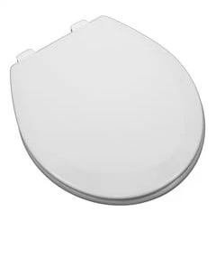 Budget ⌛ PROFLO® Greenwood Round Closed Front Toilet Seat in White ✔️