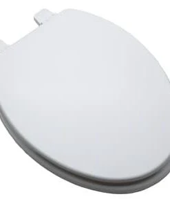 Top 10 🧨 PROFLO® Elmore Wood Elongated Closed Front Toilet Seat in White 🔥