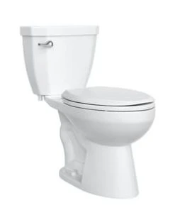 Cheapest ✔️ PROFLO® Calhoun 1.28 gpf Elongated Two Piece Toilet in White with 10 in. Rough-In 😀