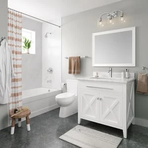 Deals ✔️ PROFLO® Spiers Single Handle Monoblock Bathroom Sink Faucet in Polished Chrome 😍 - Image 2