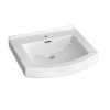 Flash Sale 👍 PROFLO® Otter Creek 20 x 19 in. Rectangular Vitreous China Pedestal Bathroom Sink, Single Hole in White ❤️