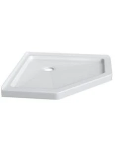 Cheap 🔔 PROFLO® Hammond 38 x 38 in. Neo-angle Shower Base in White 👏