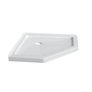 Cheap 🔔 PROFLO® Hammond 38 x 38 in. Neo-angle Shower Base in White 👏