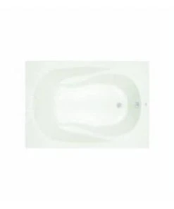 Best Pirce ✔️ PROFLO® Plus A Series 60 x 32 in. Drop-In Bathtub with Reversible Drain in Biscuit ✨