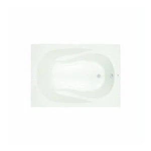 Best Pirce ✔️ PROFLO® Plus A Series 60 x 32 in. Drop-In Bathtub with Reversible Drain in Biscuit ✨