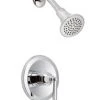 Outlet 🎁 PROFLO® Hopkins Single Handle Single Function Shower Faucet in Chrome (Trim Only) ⌛