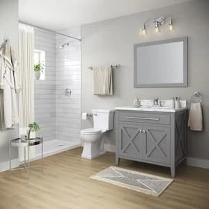 Outlet 🎁 PROFLO® Hopkins Single Handle Single Function Shower Faucet in Chrome (Trim Only) ⌛ - Image 2