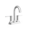Promo 🥰 PROFLO® Spiers Two Handle Centerset Bathroom Sink Faucet in Polished Chrome 💯