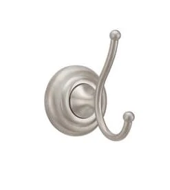 Cheapest 🌟 PROFLO® Hopkins 2-Hook Robe Hook in PVD Brushed nickel 👏