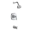 Best Pirce ⌛ PROFLO® Cassadore Single Handle Multi Function Bathtub & Shower Faucet in Chrome ⭐