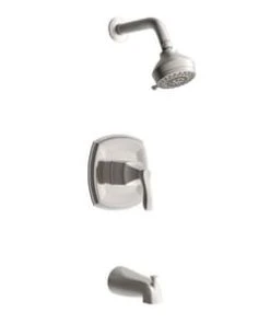 Best Sale 🎁 PROFLO® Cassadore Single Handle Multi Function Bathtub & Shower Faucet in Brushed Nickel ⭐
