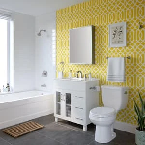 Best Sale 🎁 PROFLO® Cassadore Single Handle Multi Function Bathtub & Shower Faucet in Brushed Nickel ⭐ - Image 3