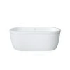 New ⌛ PROFLO® Borealis 59 x 32 in. Freestanding Bathtub in White ✨