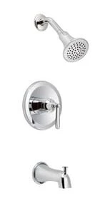 Coupon ⭐ PROFLO® Hopkins Single Handle Single Function Bathtub & Shower Faucet in Chrome (Trim Only) ✨