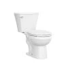 Hot Sale 🧨 PROFLO® Edgehill 1.28 gpf Round Two Piece Toilet in White 🎁
