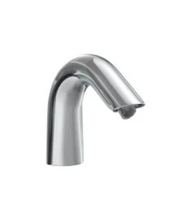 Outlet 😍 PROFLO® Lubec 0.5 gpm Single Hole Deck Mount Gooseneck Sensor Faucet in Polished Chrome ✨