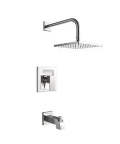 Budget 🎁 PROFLO® Kelper Single Handle Bathtub & Shower Faucet in Chrome 🛒