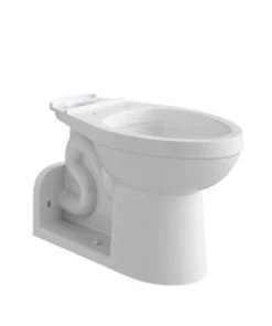 Best reviews of 🛒 PROFLO® 1.28 gpf Elongated Floor Mount Two Piece Toilet Bowl in White ❤️