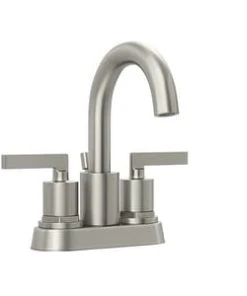 Best deal 🔥 PROFLO® Two Handle Centerset Bathroom Sink Faucet in Brushed Nickel Lever Handle 😀