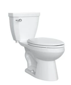 Best reviews of ✔️ PROFLO® Calhoun 1.28 gpf Elongated Two Piece Toilet in White with 10 in. Rough-In ⌛