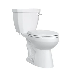 Cheap ⌛ PROFLO® Calhoun 1.6 gpf Elongated Two Piece Toilet in White ✔️