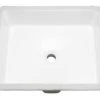 Cheapest ✔️ PROFLO® Stedman 17 x 13 in. Rectangular Vitreous China Undermount Bathroom Sink in White ❤️