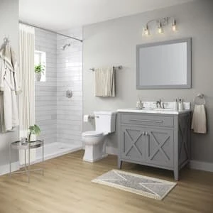 Discount ⌛ PROFLO® Hopkins Two Handle Bathroom Sink Faucet in Brushed Nickel ⭐ - Image 2