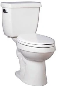 Outlet 👏 PROFLO® Edgehill 1.28 gpf High-Efficiency ADA Elongated Two Piece Toilet in White (16-1/8 in. Bowl Height) ✨