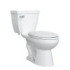 Hot Sale ⭐ PROFLO® Calhoun 1.28 gpf Elongated Two Piece Toilet in White with 14 in. Rough-In 🌟