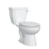 Best Sale 🧨 PROFLO® Calhoun 1.28 gpf Round Two Piece Toilet in White 🎉