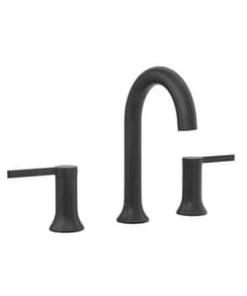 Best Sale 👏 PROFLO® Spiers Two Handle Widespread Bathroom Sink Faucet in Matte Black 🧨