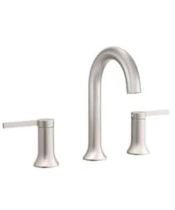 New 🧨 PROFLO® Spiers Two Handle Widespread Bathroom Sink Faucet in Brushed Nickel 🤩