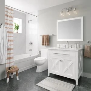 New 🧨 PROFLO® Spiers Two Handle Widespread Bathroom Sink Faucet in Brushed Nickel 🤩 - Image 2