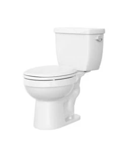 Hot Sale 🔔 PROFLO® Edgehill 1.28 gpf Round Two Piece Toilet in White ⭐