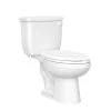 Deals ✔️ PROFLO® Jerritt Series 1.28 gpf Elongated Two Piece Toilet in White with 10 in. Rough-In 🛒
