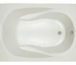 Promo ✔️ PROFLO® Lansford 72 x 36 in. Soaker Drop-In Bathtub with Reversible Drain in Biscuit ❤️