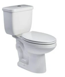 Buy 🤩 PROFLO® Jerritt Series 1.6 gpf Elongated Two Piece Toilet in White with 12 in. Rough-In ⌛