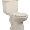 New 🔔 PROFLO® Jerritt Series 1.28 gpf Elongated Two Piece Toilet in Biscuit with 10 in. Rough-In 😀