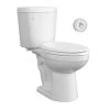 Buy ⌛ PROFLO® Kaden Touchless Series 1.28 gpf Elongated Two Piece Toilet in White 🎉