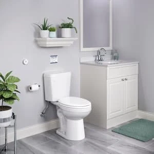 Buy ⌛ PROFLO® Kaden Touchless Series 1.28 gpf Elongated Two Piece Toilet in White 🎉 - Image 2