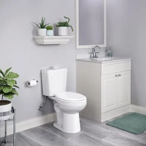 Buy ⌛ PROFLO® Kaden Touchless Series 1.28 gpf Elongated Two Piece Toilet in White 🎉 - Image 4