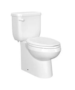 Buy ✔️ PROFLO® Culpepper 1.1/1.6 gpf Elongated Two Piece ⭐ Skirted Toilet in White ❤️