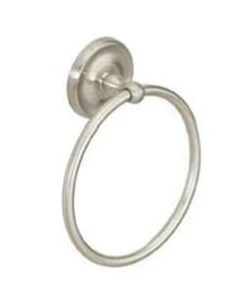 New ⭐ PROFLO® 6700 Series Round Closed Towel Ring in Brushed Nickel 🧨