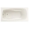 New 🛒 PROFLO® Plus A Series 72 x 42 in. Soaker Drop-In Bathtub with End Drain in Biscuit 😀