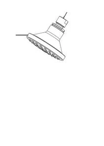 Promo 😀 PROFLO® Single Function Full Showerhead in Brushed Nickel 🥰