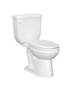 Best reviews of ⭐ PROFLO® Jerritt Series 1.6 gpf Round Front Two Piece Toilet in White with 12 in. Rough-In 💯